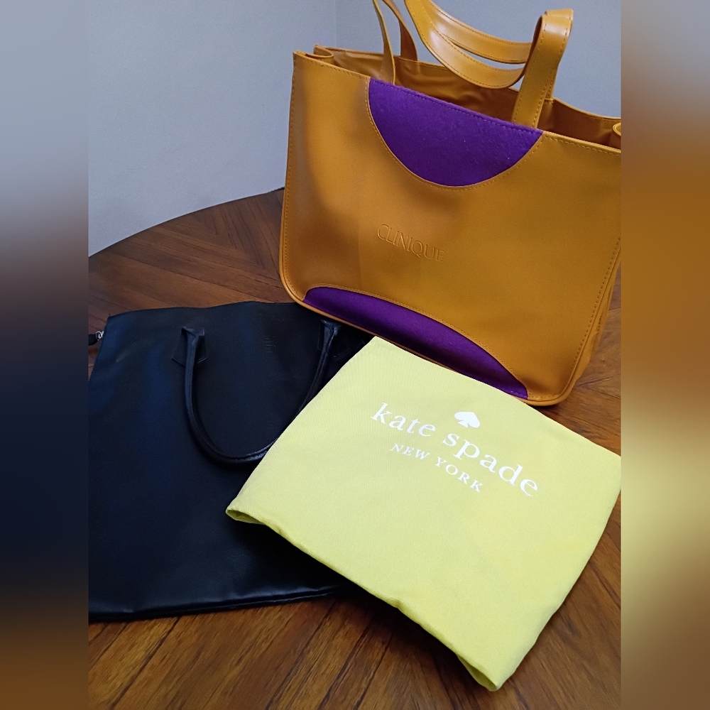Kate Spade Givenchy Parfums Clinique Tote Bag Bundle (3) - Picture 3 of 3